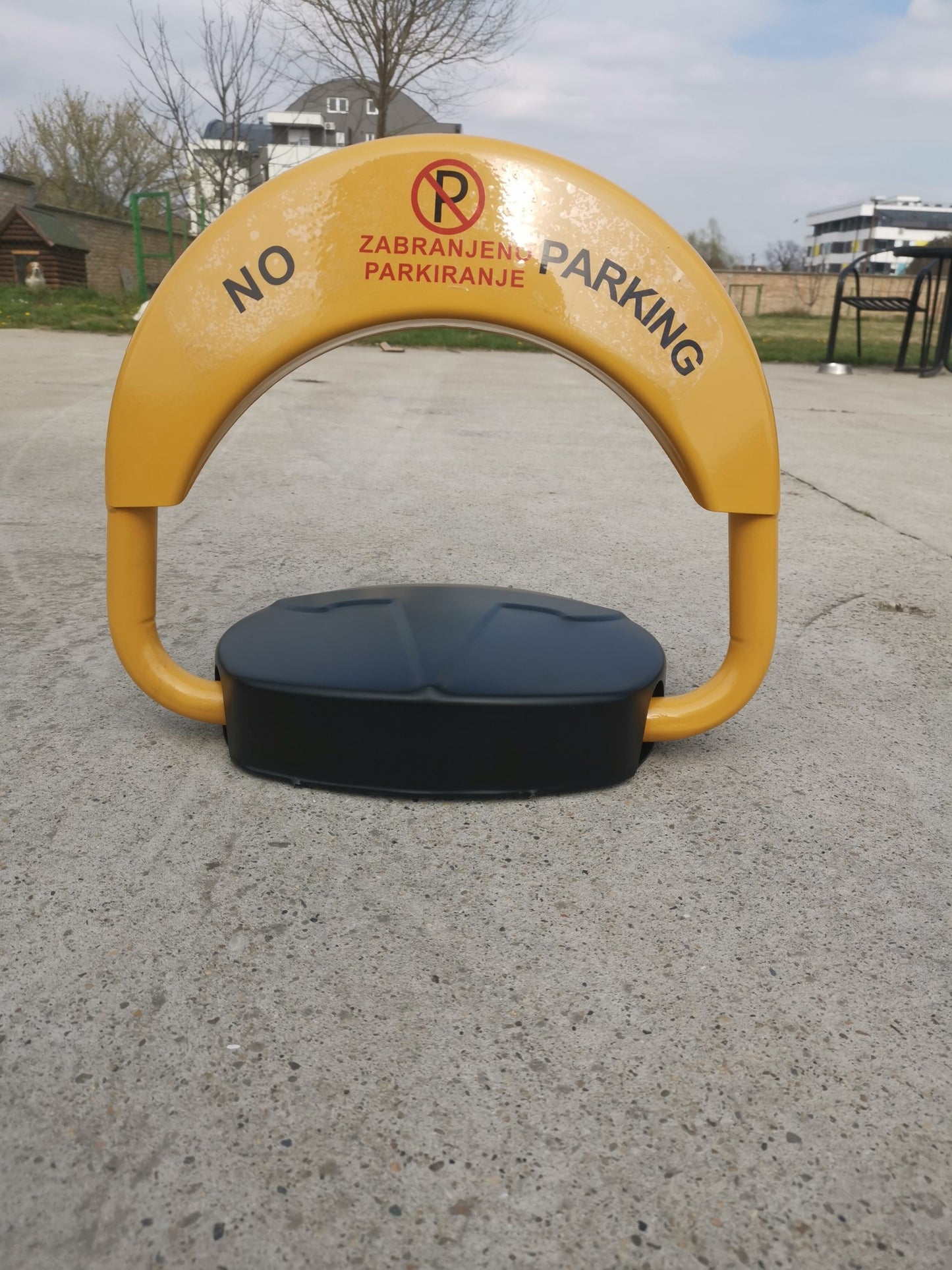 Zaobljena Parking Barijera SA DALJINSKIM
