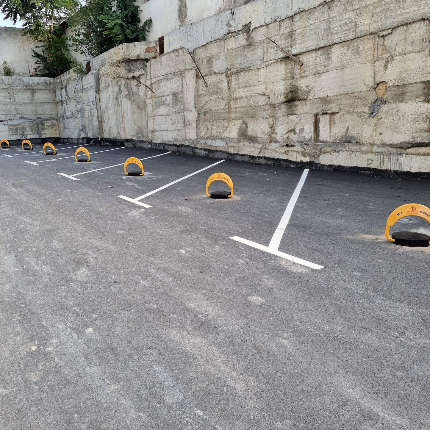 Zaobljena Parking Barijera SA DALJINSKIM