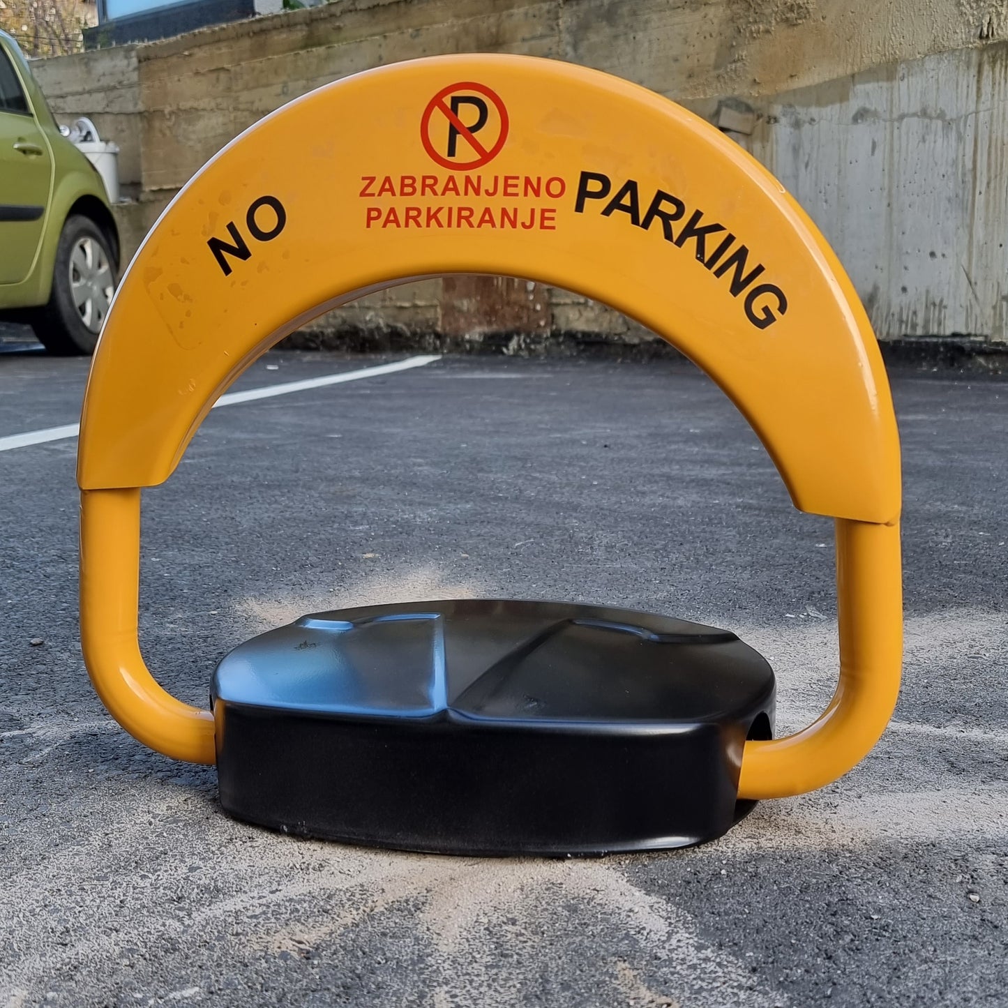 Zaobljena Parking Barijera SA DALJINSKIM