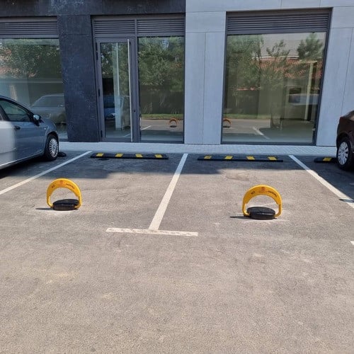 Zaobljena Parking Barijera SA DALJINSKIM