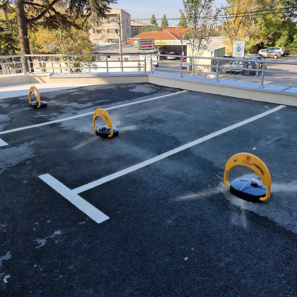 Zaobljena Parking Barijera SA DALJINSKIM