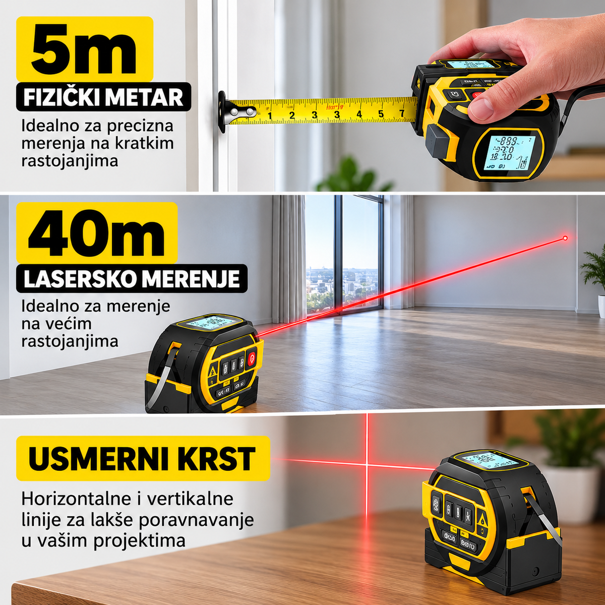 Laserski Metar 2 u 1