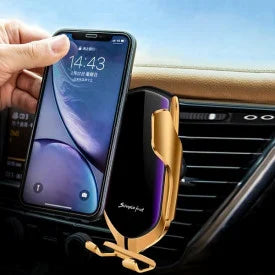 2u1 Pametni Auto Držač sa Senzorom i Bežični Punjač za Telefon