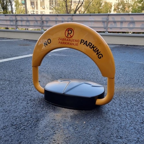 Zaobljena Parking Barijera SA DALJINSKIM