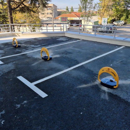 Zaobljena Parking Barijera SA DALJINSKIM
